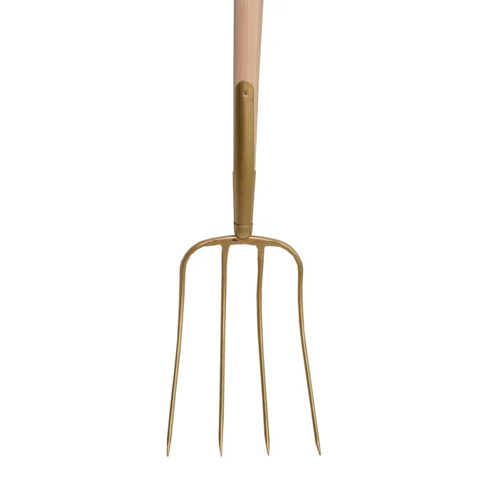 Bear Dung Fork with Handle 135cm 4 Tine