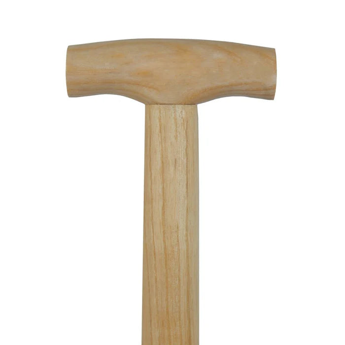 SHW Friedrichstal Ash T-Handle, varnished, double-bent for gardener's spade 950 x 41 mm, PEFC certified