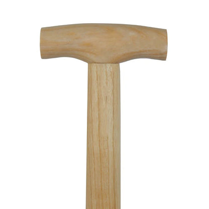SHW Friedrichstal Ash T-Handle, varnished, double-bent for gardener's spade 950 x 41 mm, PEFC certified