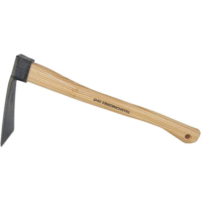 SHW Forstpflanzen-Setzhacke mit Eschen-Kuhfuß-Stiel 45 cm