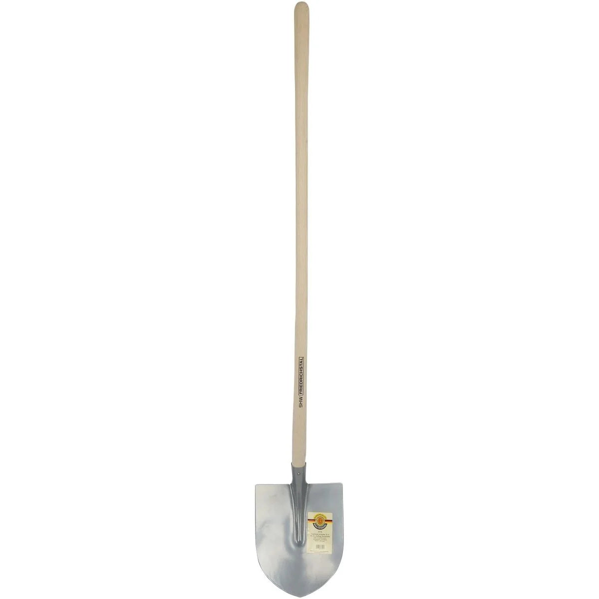 SHW Frankfurt shovel, size 5, silver, with ash handle