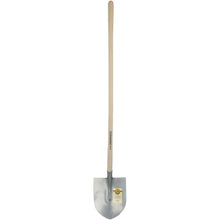 SHW Frankfurt shovel, size 5, silver, with ash handle