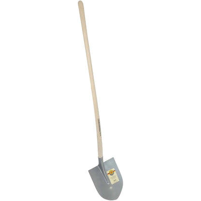 SHW Frankfurt shovel, size 5, silver, with ash handle