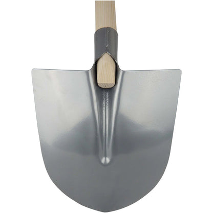 SHW Frankfurt shovel, size 5, silver, with ash handle