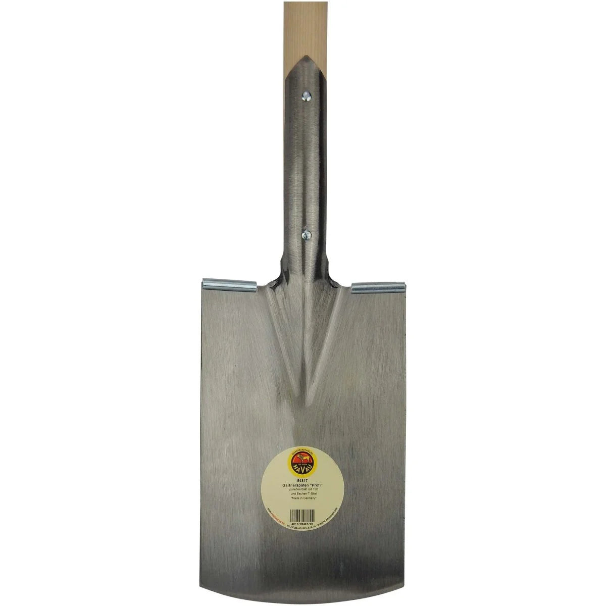 Havau-Spade Professional Polished with Ergonomic T-Handle