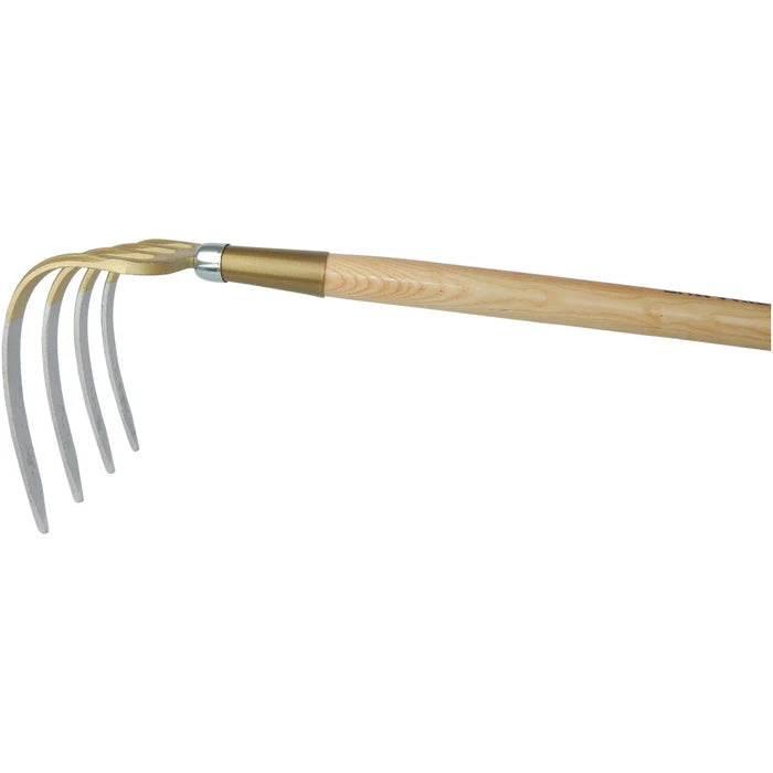 Field and Garden Hoe 4 Tines with Handle