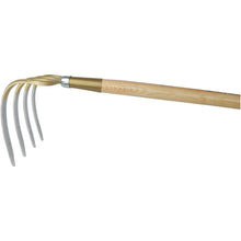 Field and Garden Hoe 4 Tines with Handle