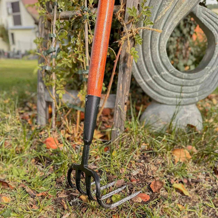 SHW Rex Mulcher 4 Zinken mit Eschenstiel