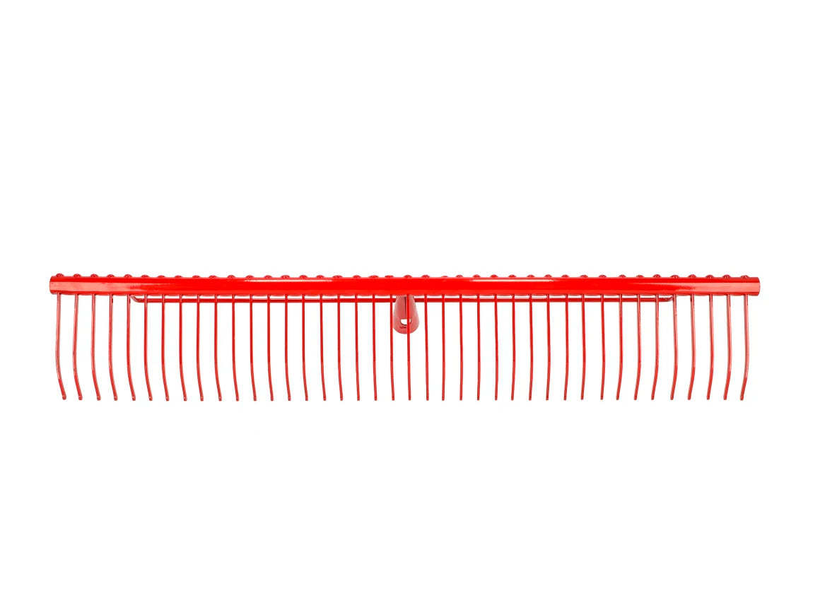 SHW Friedrichstal Lawn Rake 70cm / 40 Tines, with 2 Side Braces and 180 cm Handle