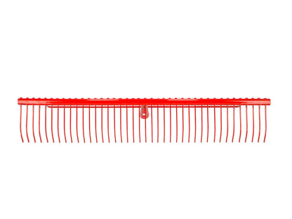 SHW Friedrichstal Lawn Rake 70cm / 40 Tines, with 2 Side Braces and 180 cm Handle