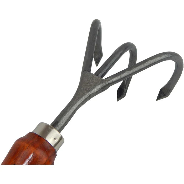 Rex Hand Cultivator with Ash Wood Handle
