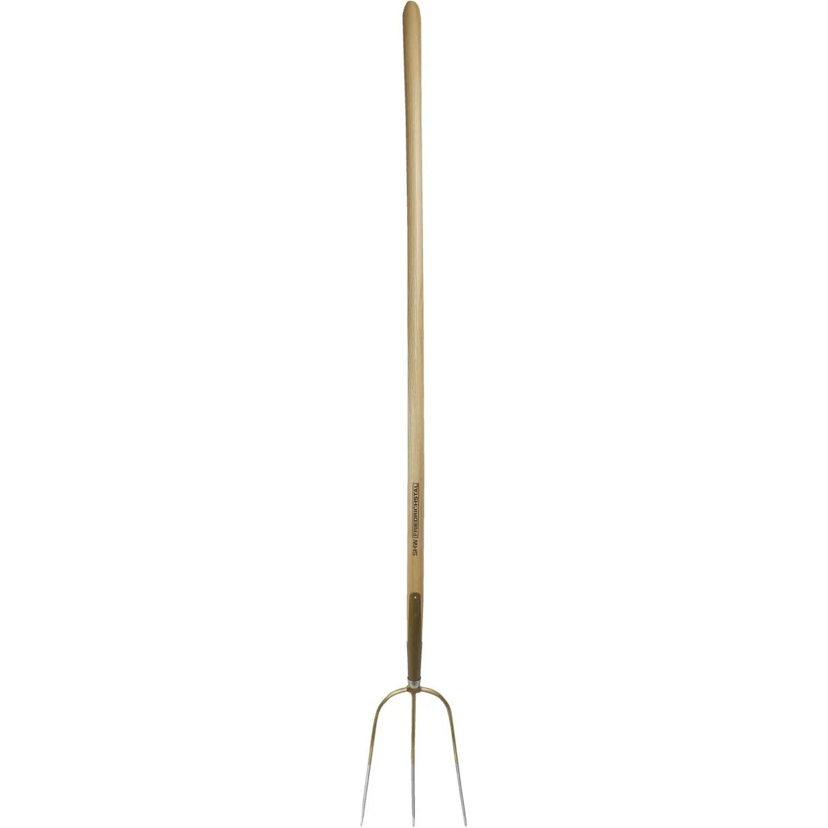 SHW Streugabel mit gebogenem Stiel und Schienenzwinge