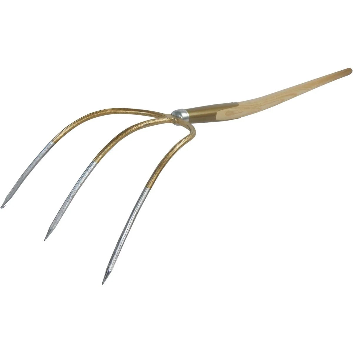 SHW Streugabel mit gebogenem Stiel und Schienenzwinge
