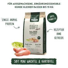 Bosch SOFT Mini Wachtel & Kartoffel