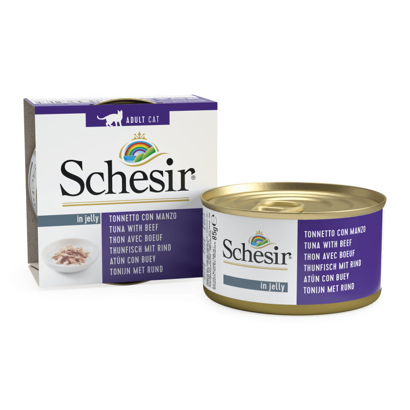 Schesir Thunfisch mit Rind in Jelly 85 g