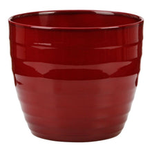 Scheurich Planter 765 / ø 18 cm Dark Red
