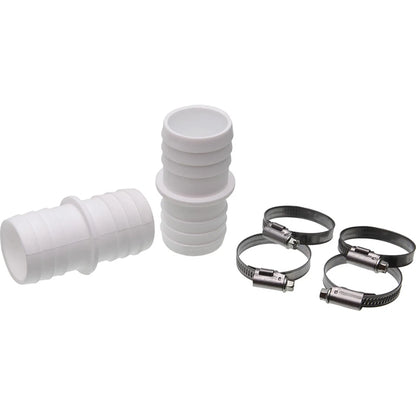Summer Fun Hose Connector Ø 32mm to 38mm, 2-pack including hose clamps