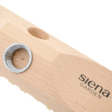 Siena GARDEN Wooden Scrub Brush 23 cm 2-Hole with Thread