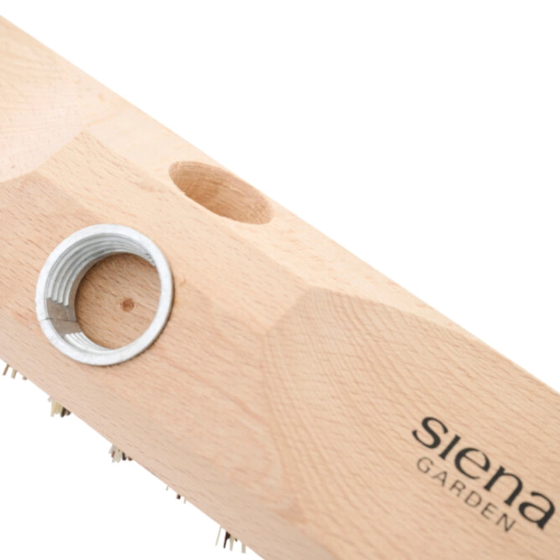 Siena GARDEN Wooden Scrub Brush 23 cm, with Thread