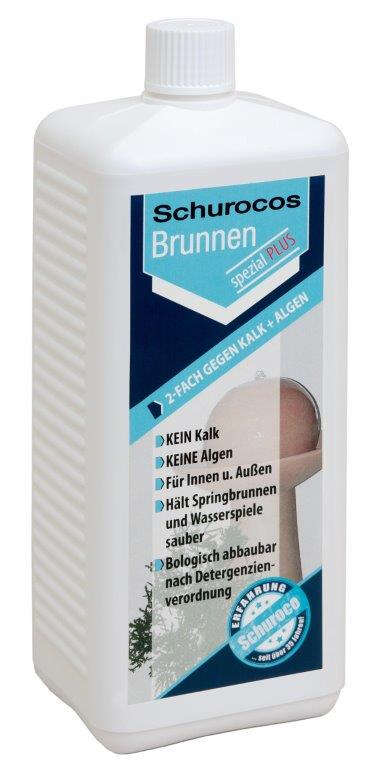 Schuhrocos Brunnen spezial Plus 1 l gegen Kalk + Algen