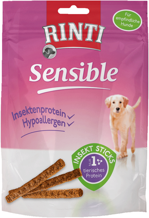 Rinti Sensible Snack Insekt Sticks Hypoallergen - Beutel