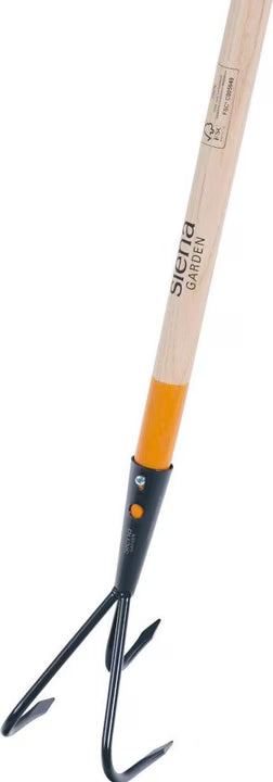 Siena Garden Grubber 3 Zinken, 9 cm mit Stiel