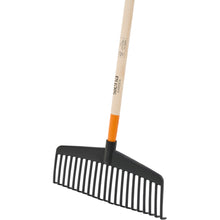 Siena GARDEN Professional Nylon Leaf Rake 38 cm with Handle