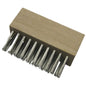 Siena GARDEN Weed Joint Replacement Brush, Steel Bristles