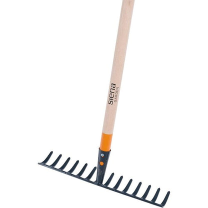 Siena Garten Gartenrechen 14 Zinken, 34,5 cm