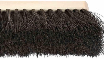 Siena HOME Arenga Indoor Broom, Flat Wood, with Power-Stick Holder