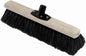 Siena HOME Arenga Indoor Broom, Flat Wood, with Power-Stick Holder