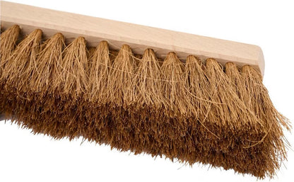 Siena Home Saalbesen Kokos natur Sattelholz, mit Stielloch