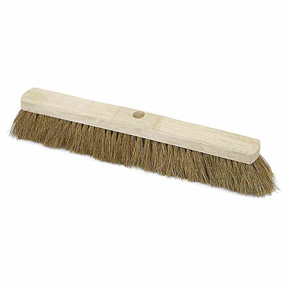 Siena Home Saalbesen Kokos natur Sattelholz, mit Stielloch