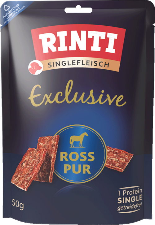 Rinti Singlefleisch Exclusive Ross pur - Beutel