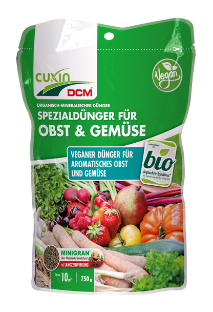 Cuxin DCM Spezialdünger für Obst & Gemüse - Bio