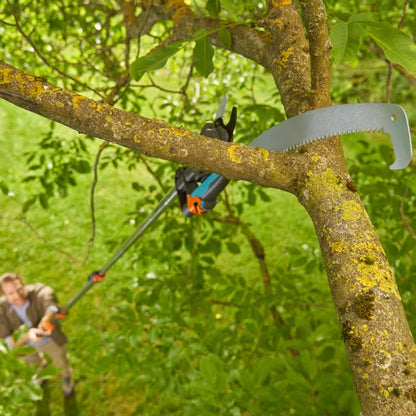 GARDENA StarCut Pro L Set, Baum- und Strauchschneider, mit Säge und Adapter