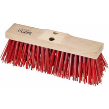 Siena GARDEN Professional Street Broom 2-L 40 cm extra long handle, PET light red long-cut