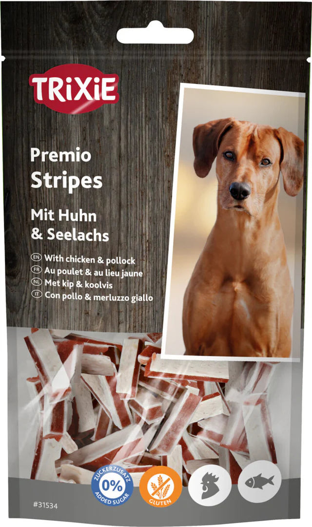 Trixie Premio Stripes with Chicken & Pollock, 300 g