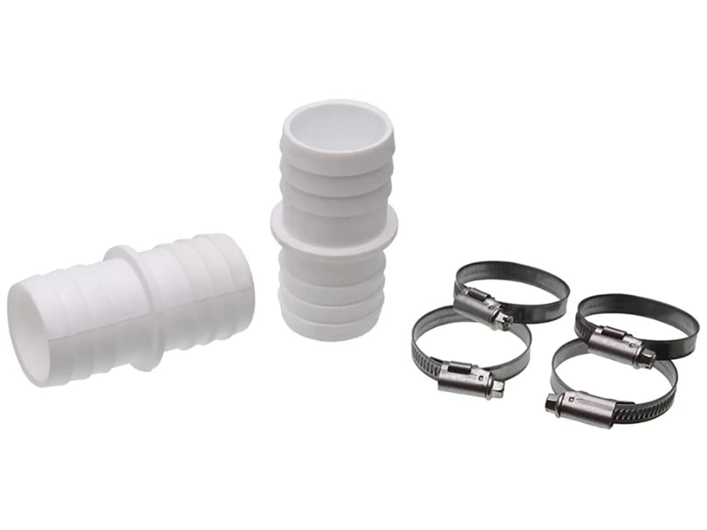 Summer Fun Hose Connectors Ø 32 mm 2-Pack incl. 4 Hose Clamps