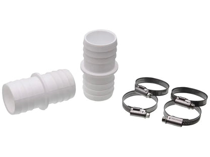 Summer Fun Hose Connectors Ø 32 mm 2-Pack incl. 4 Hose Clamps