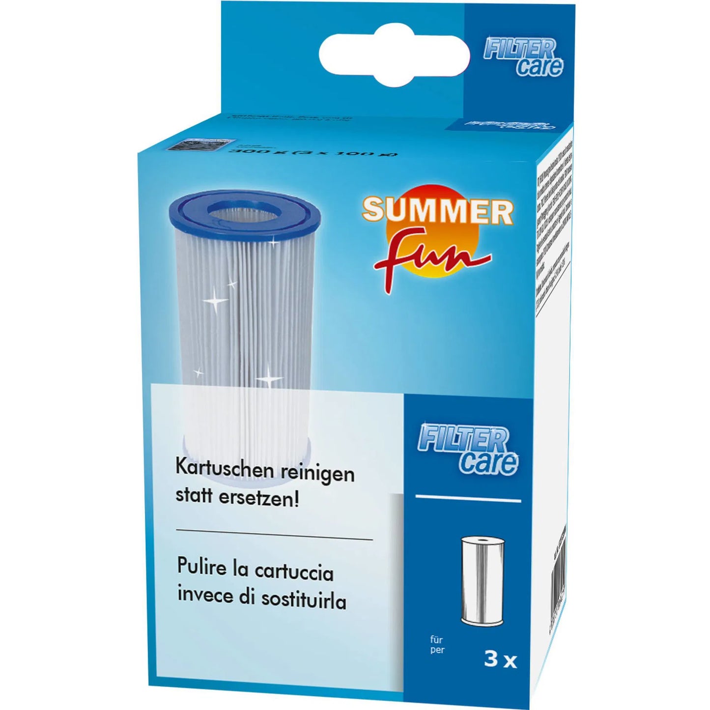 Summer Fun - Filter Care - Entkalkt und Reinigt Filterkartuschen von Fett und Öl