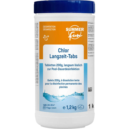 Summer Fun Chlorine Long-Term Tabs