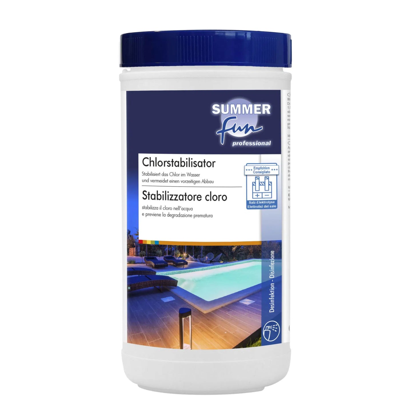 Summer Fun Chlorstabilisator für Elektrolyse