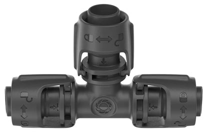 Micro-Drip-System T-Joint 13 mm (1/2") - Content: 2 pieces