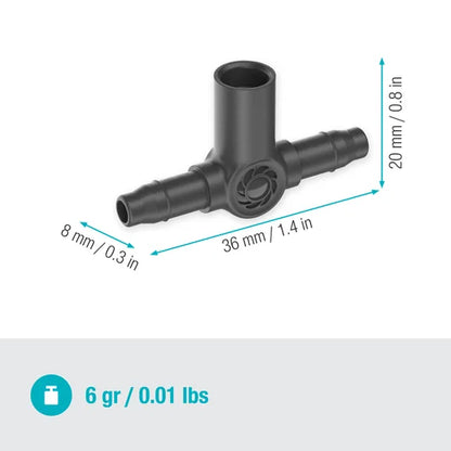 GARDENA Micro-Drip-System T-Stück für Sprühdüsen/Endtropfer 4,6 mm (3/16")