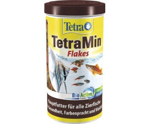 Tetra TetraMin Flakes ausgewogenes Flockenfutter für Zierfische