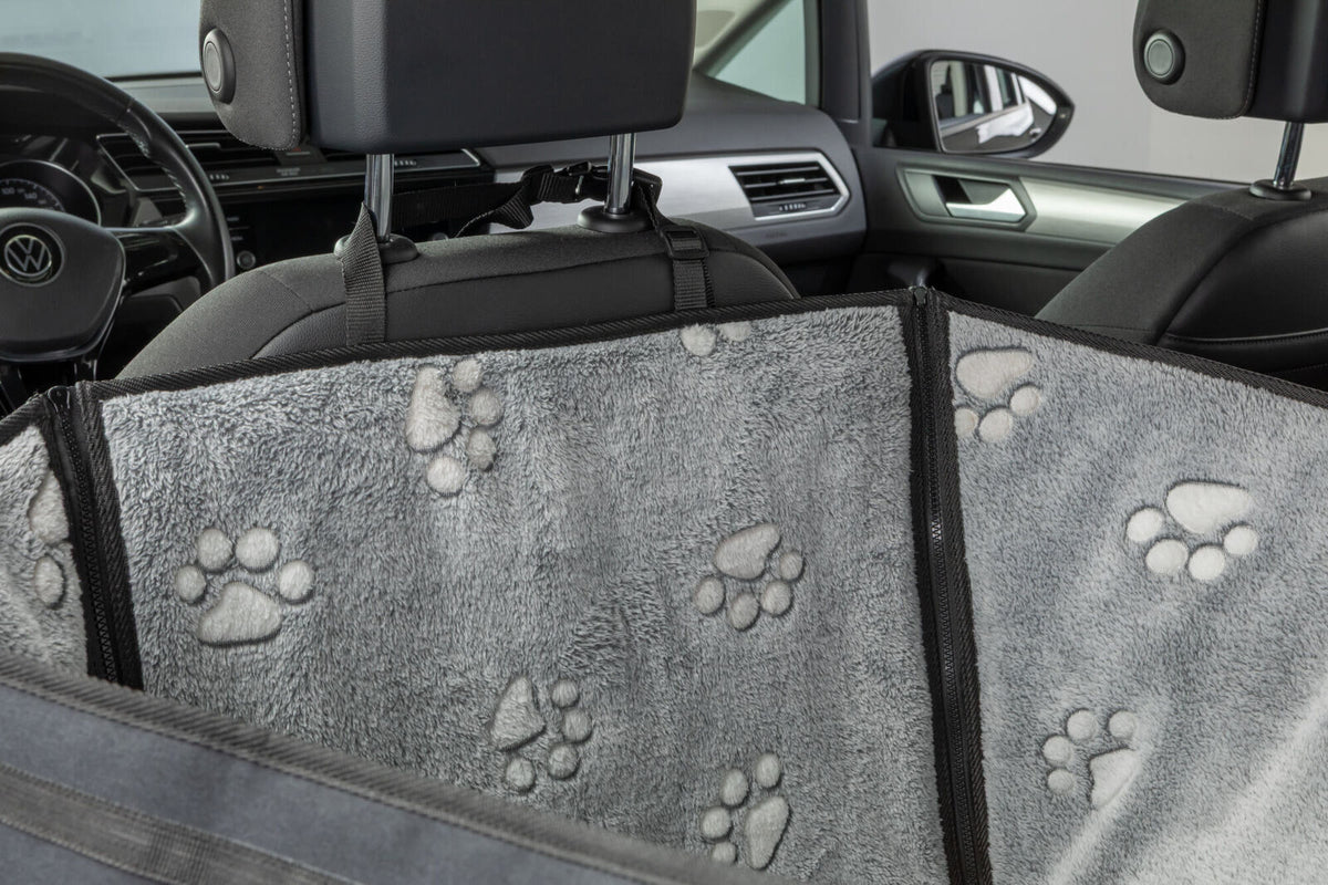 Trixie Autoschondecke mit Pfotenprint