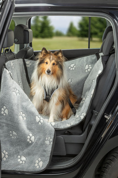 Trixie Autoschondecke mit Pfotenprint