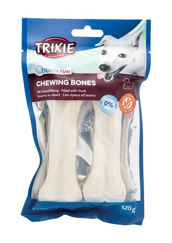 Trixie Denta Fun Chewing Bones mit Ente