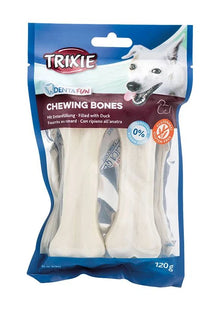 Trixie Denta Fun Chewing Bones mit Ente
